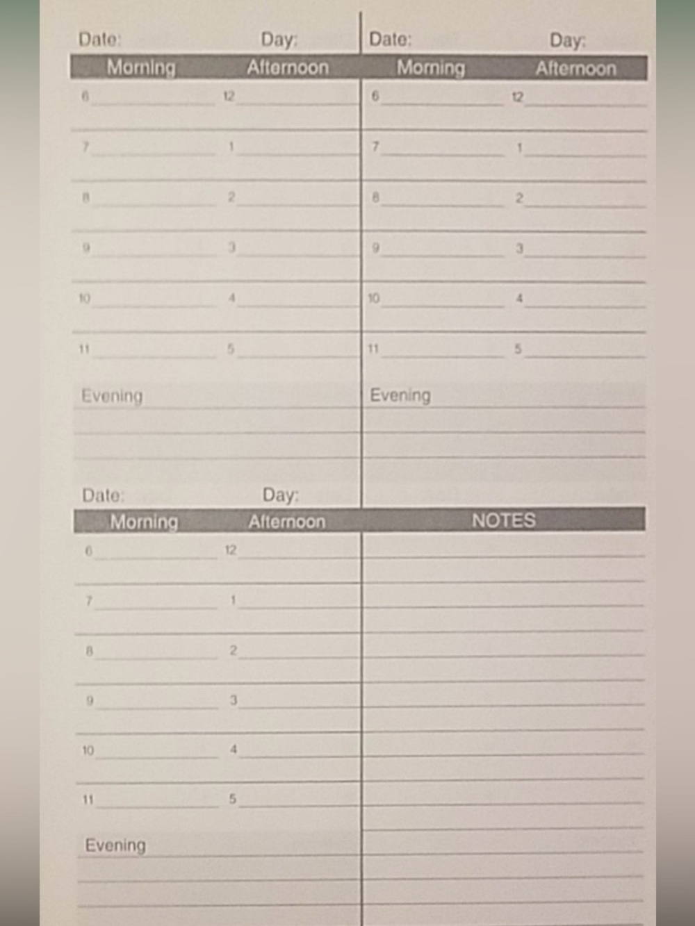 Hard Cover Planner Fish Tie-Dye - Picture 2 of 4